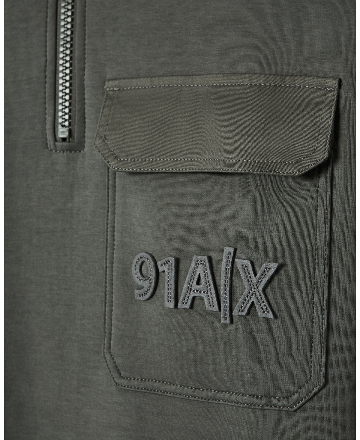 A|X Armani Exchange Men's Pocket 91 Quarter Zip Sweatshirt