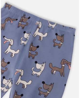 Big Boys Cotton Two-Piece Pajamas