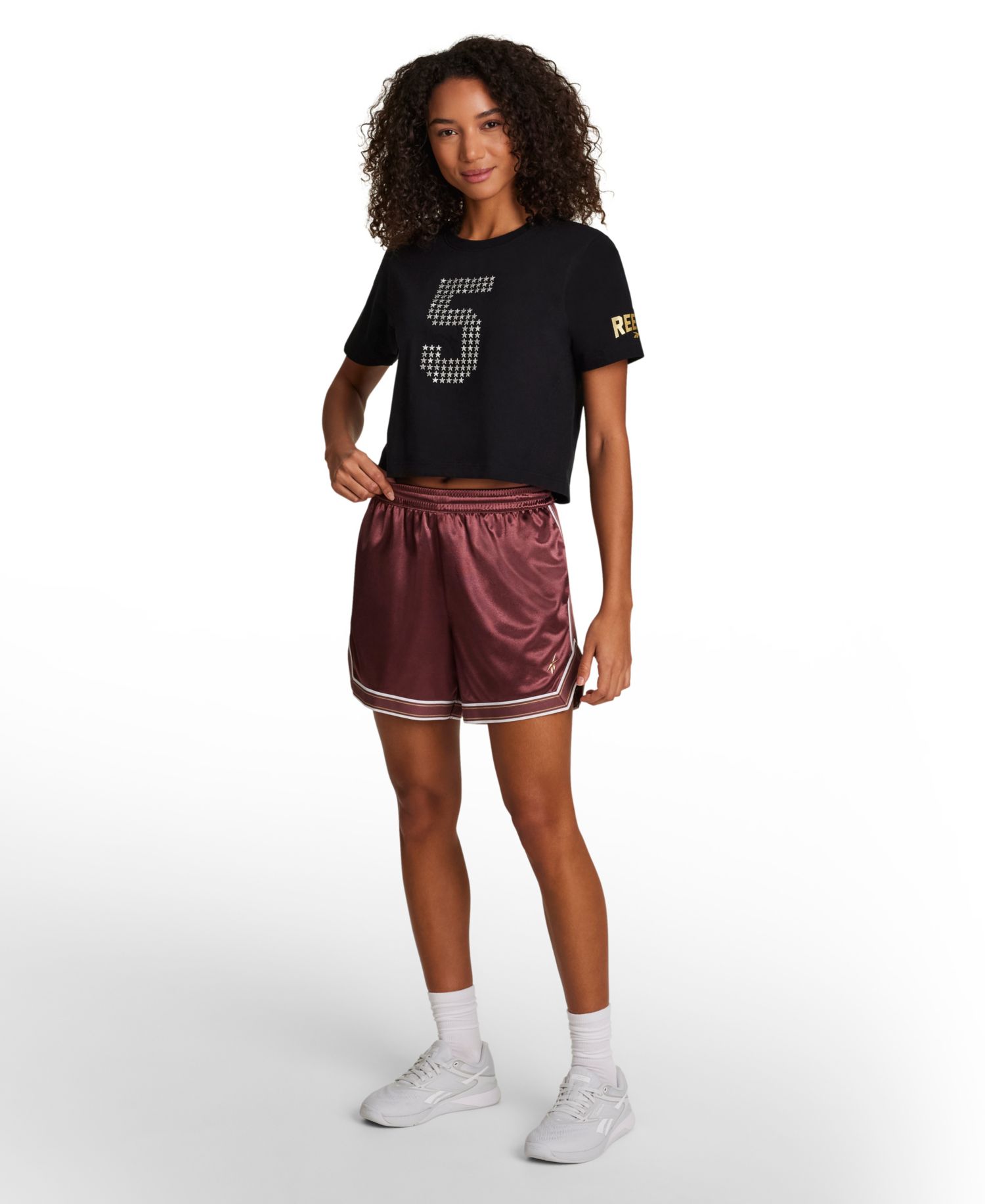 Women's Faceted Taping Basketball Shorts