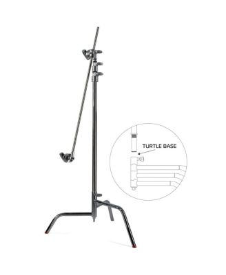 40" C+ Stand with Turtle Base, Grip Head and Arm, Maximum Height 10.5', Supports 22 lbs