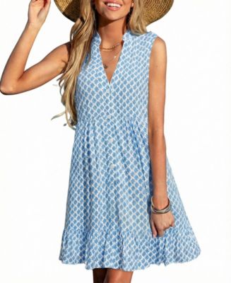 Women's Fizzy Ornate Mini Beach Dress