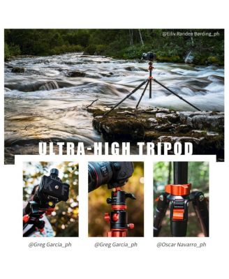 K234A6 4-Section Aluminum Travel Tripod/Monopod with Ball Head
