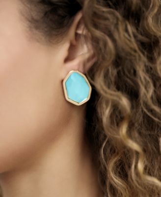 Seastone Stud Earrings