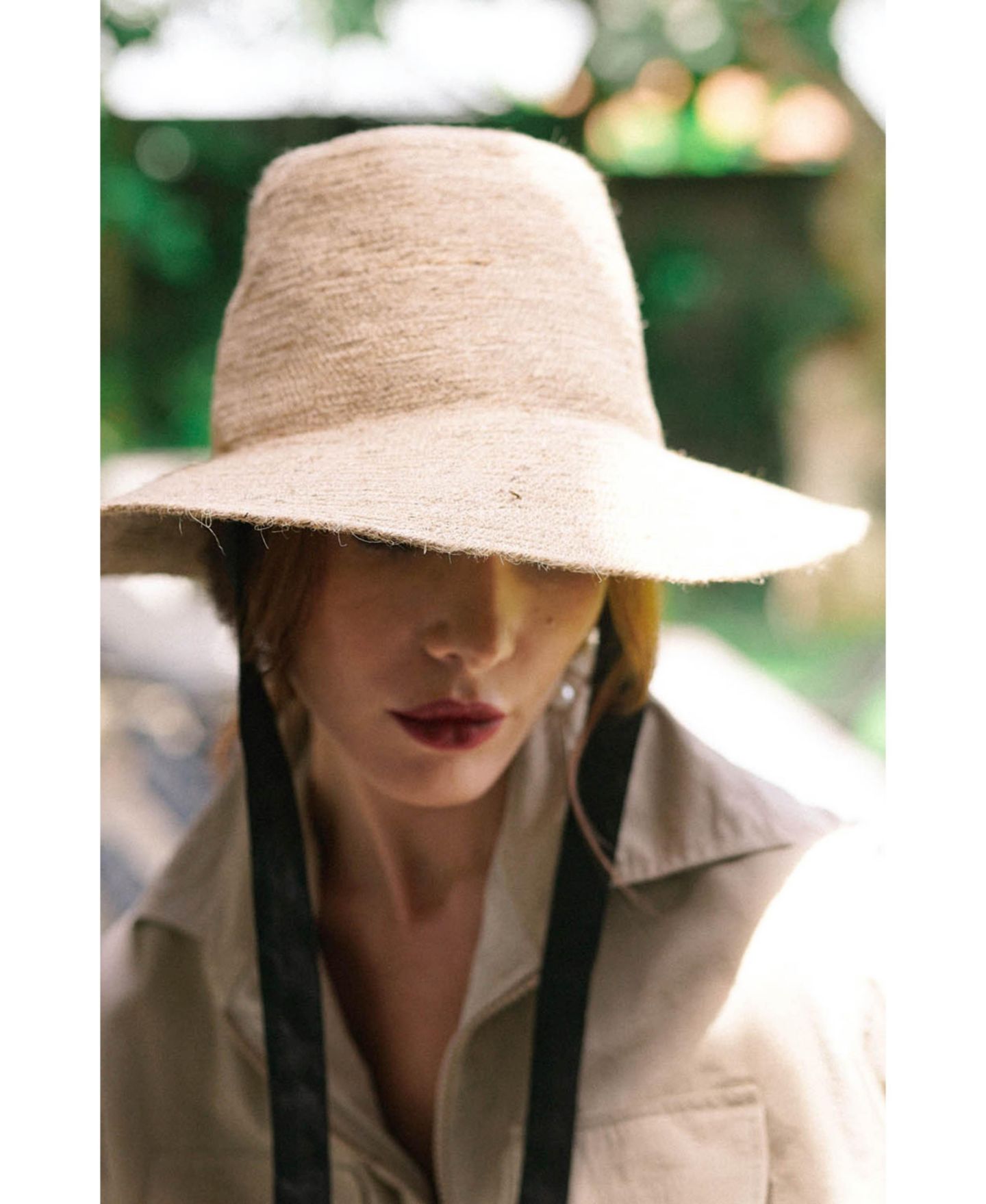 Женский головной убор Brunna.co Jute Straw Hat, цвет: Бежевый — фото 4