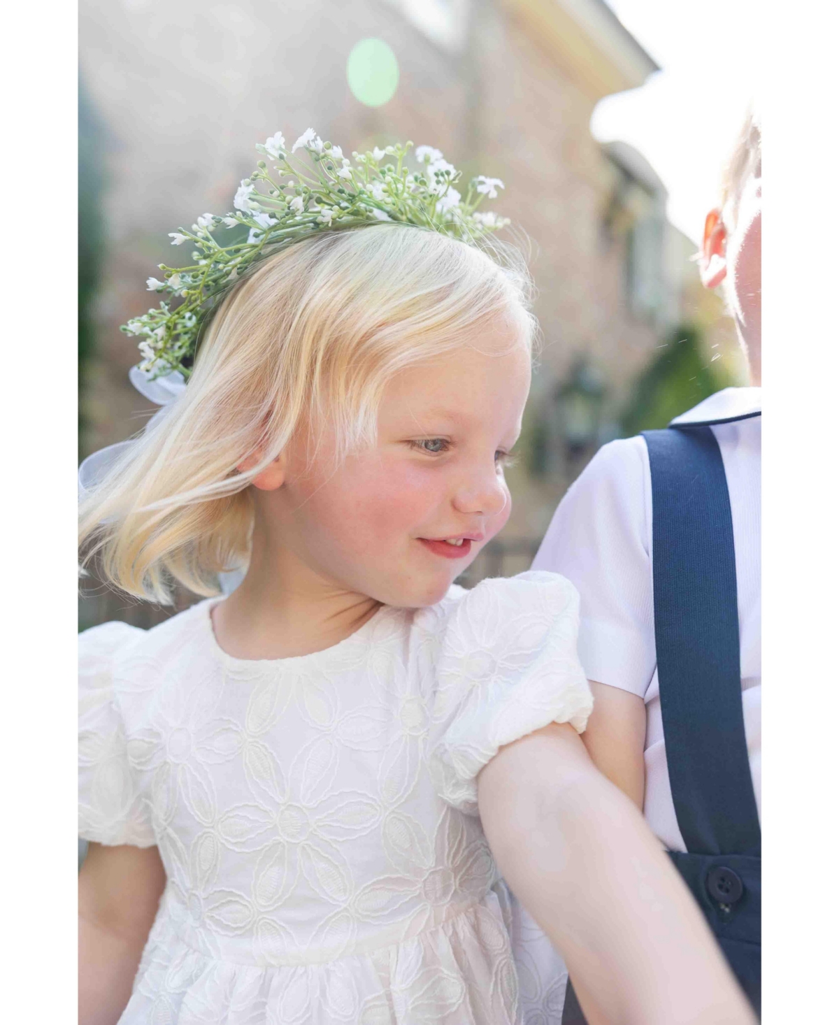 Florence Eiseman Little Girls Embroidered Floral Dress