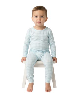 Toddler Boys Coastal Check Pajama Set