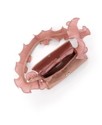 Woman's Sophia Ruffle Me Pouch Clutch