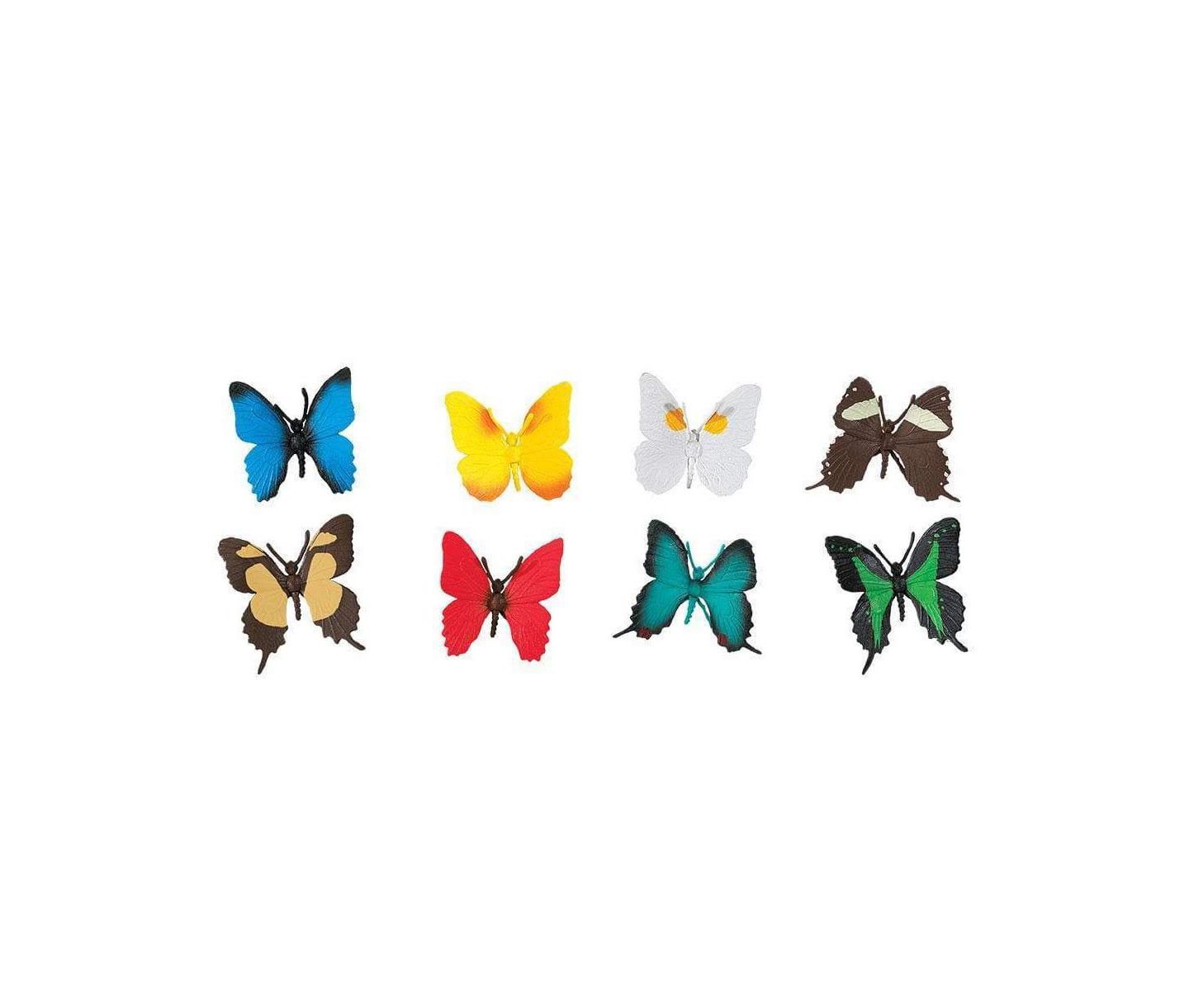 Детские фигурки Safari Ltd. Butterfly Hand-Painted 8-Piece Figurine, Ages 3+ — фото 3
