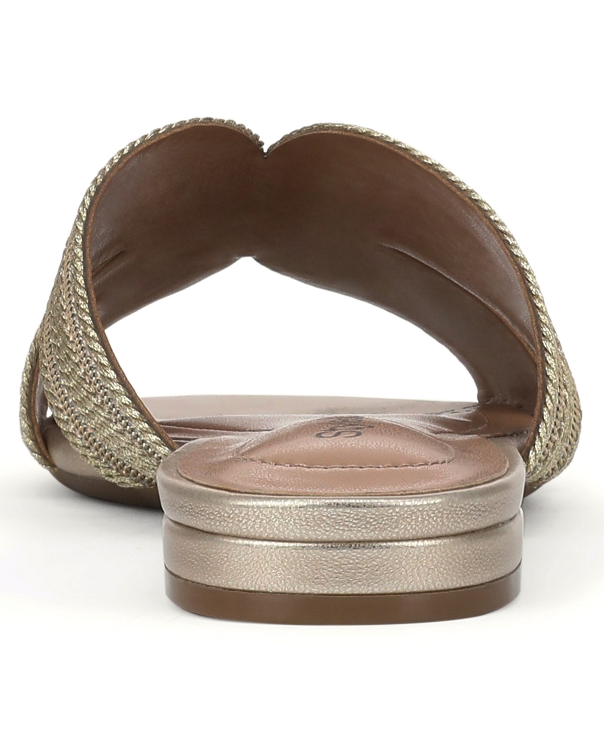 Style & Co Women's Raelynn Metallic Rope Flat Sandals, Macy's Exclusive