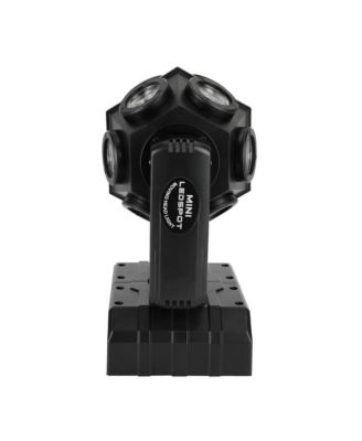 200W Moving Head Stage Light with 12 RGBW LEDs, Unlimited Tilt & DMX512/Sound Control