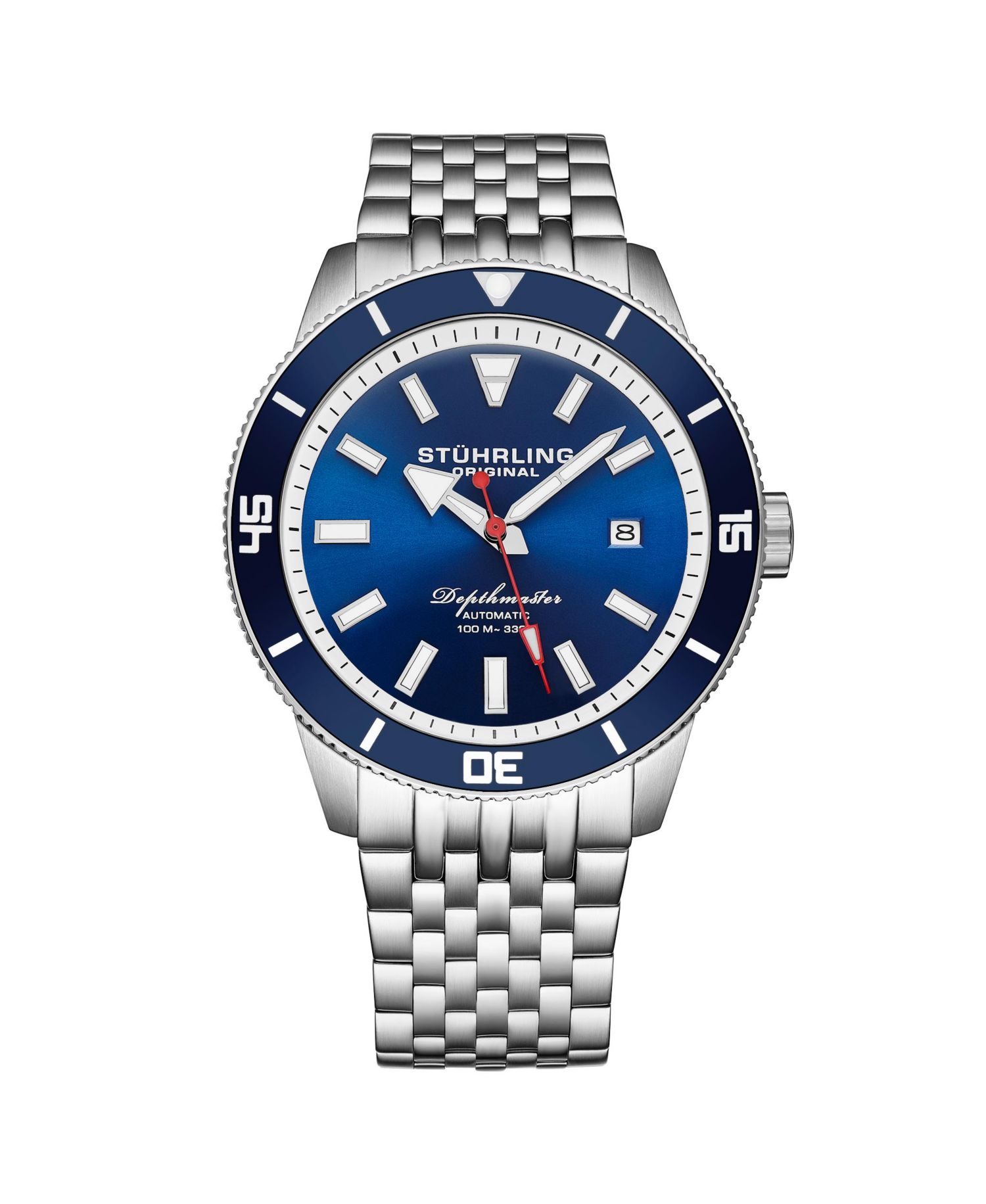 Depthmaster 4086.1 Men s Automatic Watch 42mm Stainless Steel Black Dial