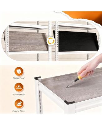 5-Tier 2500LBS Adjustable Metal Shelving Unit for Garage, Kitchen, Pantry