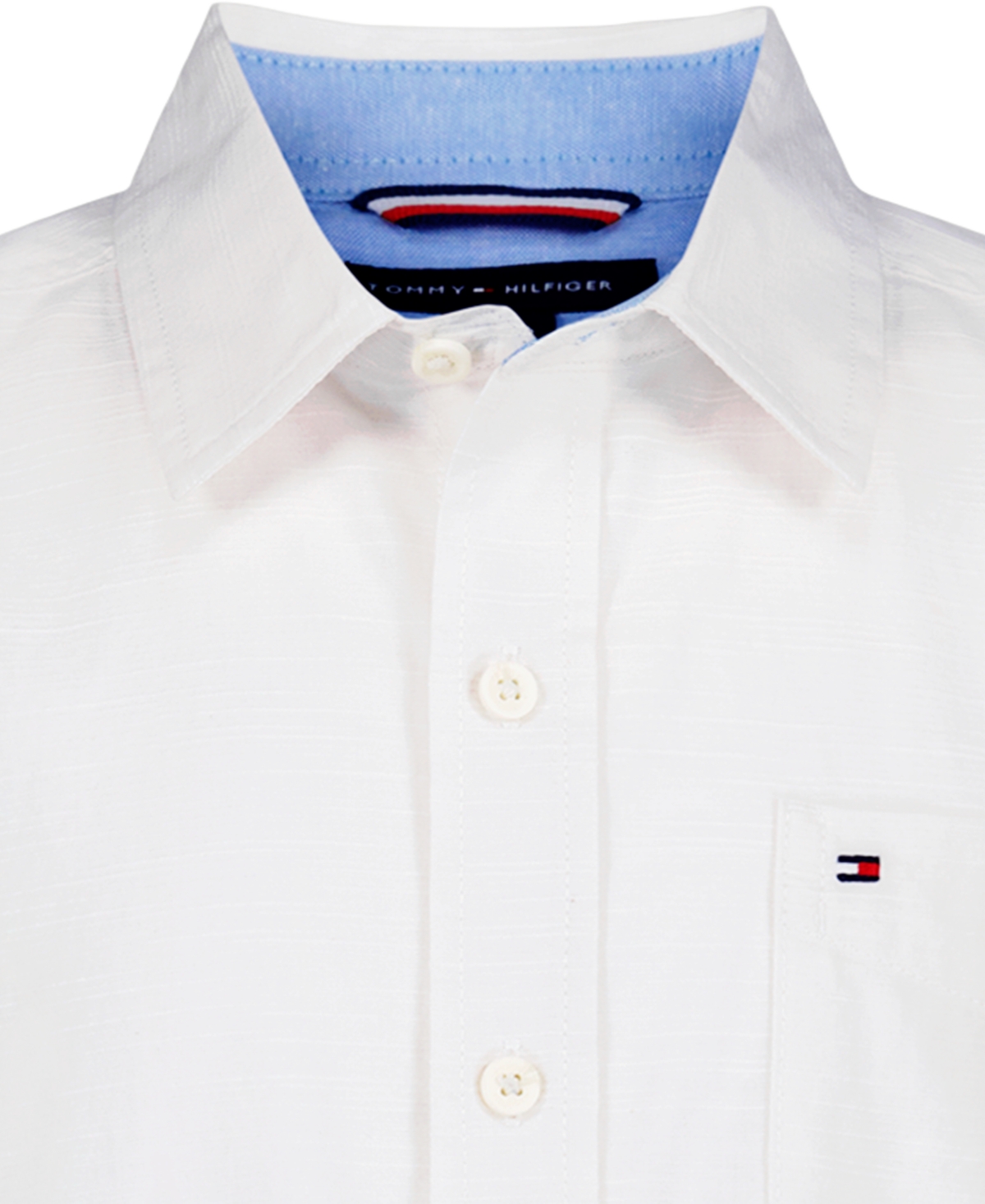 Tommy Hilfiger Boys' 2T-7 Short-Sleeve Shirt