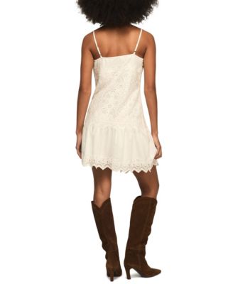 Women's Festival Square Neck Mini Dress