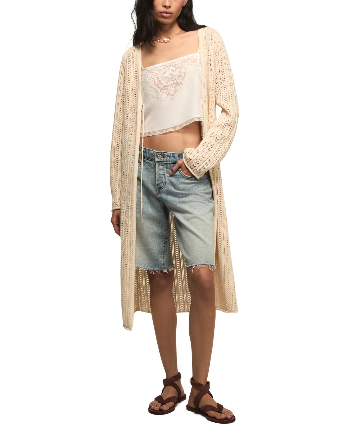 Lucky Brand Women's Long-Sleeve Sweater