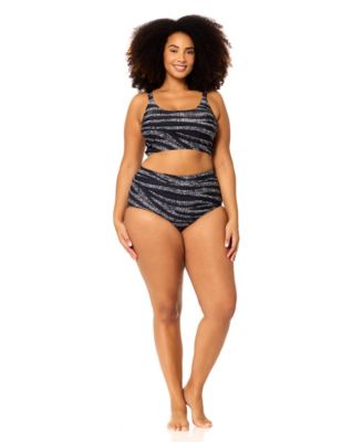 Plus Size Aruba Scoop Neck Longline Bra