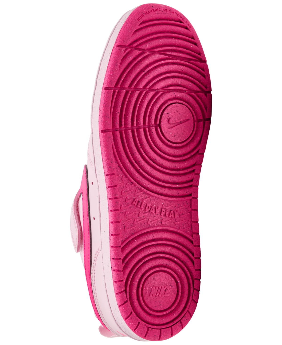 Nike Little Kids Court Borough Low Recraft Fastening Strap Casual Sneakers from Finish Line