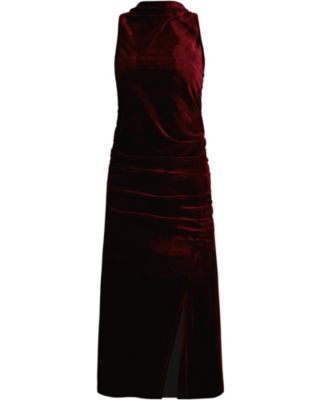 Women's BISHOP + YOUNG Elle Velvet Halter Dress