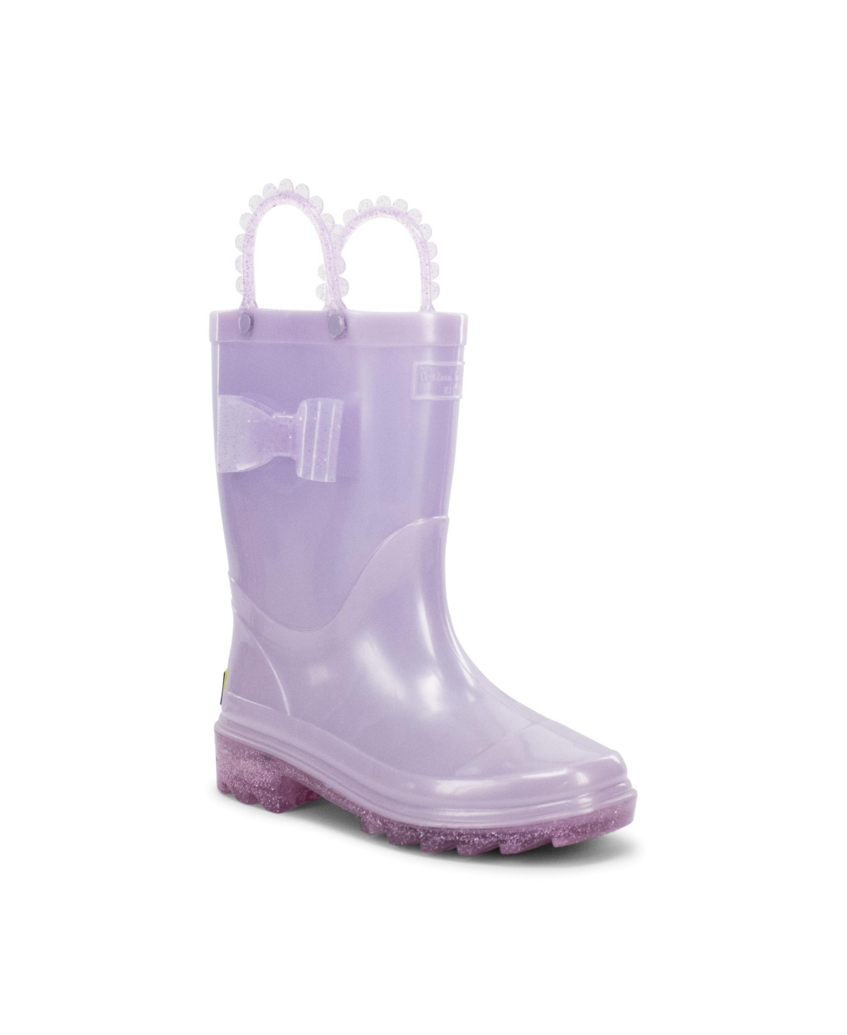 Western Chief Little Girls Pearlized Lighted Rain Boot