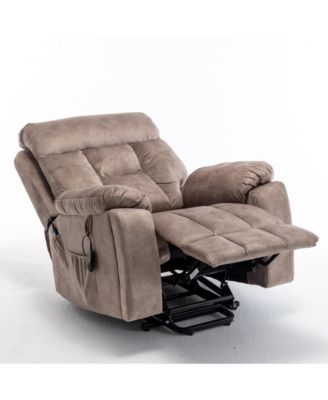 Recliners Lift Chair with Hidden Cup Holder Relax Sofa Chair Power Electric Reclining for Elderly