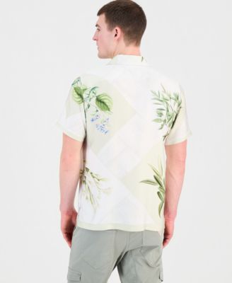 Men's Rayon Woven Bloom Shirt