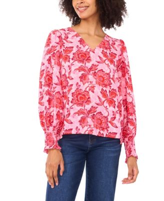 Women's Printed Long-Sleeve Top