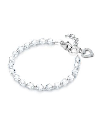 Sterling Silver Birthstone Crystal Bracelet Bracelet
