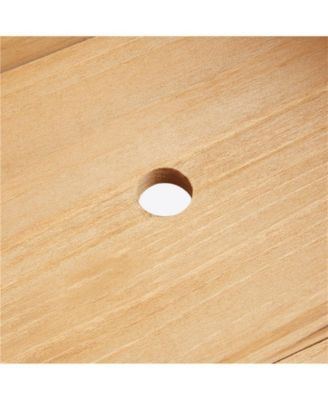 8-Pocket Wood Elevated Garden Planter with Fabric Liner