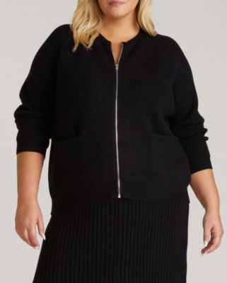 Women's Plus Size Better-Than-Wool Zip Cardigan Sweater