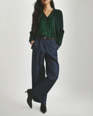 Women's Plus Size Better-Than-Wool Zip Cardigan Sweater