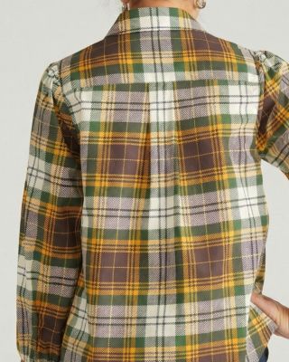 Plus Size Janet Tie-Neck Cotton Poplin Shirt