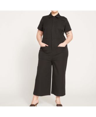 Women's Kate Stretch Cotton Twill Jumpsuit