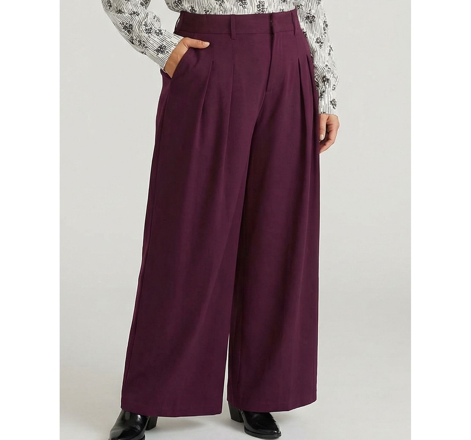 Plus Size All Day Palais Wide Leg Pants