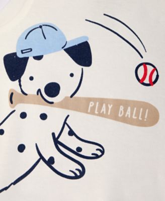 Toddler Boys' 2T-4T Mix & Match Baseball Dog Tank Top