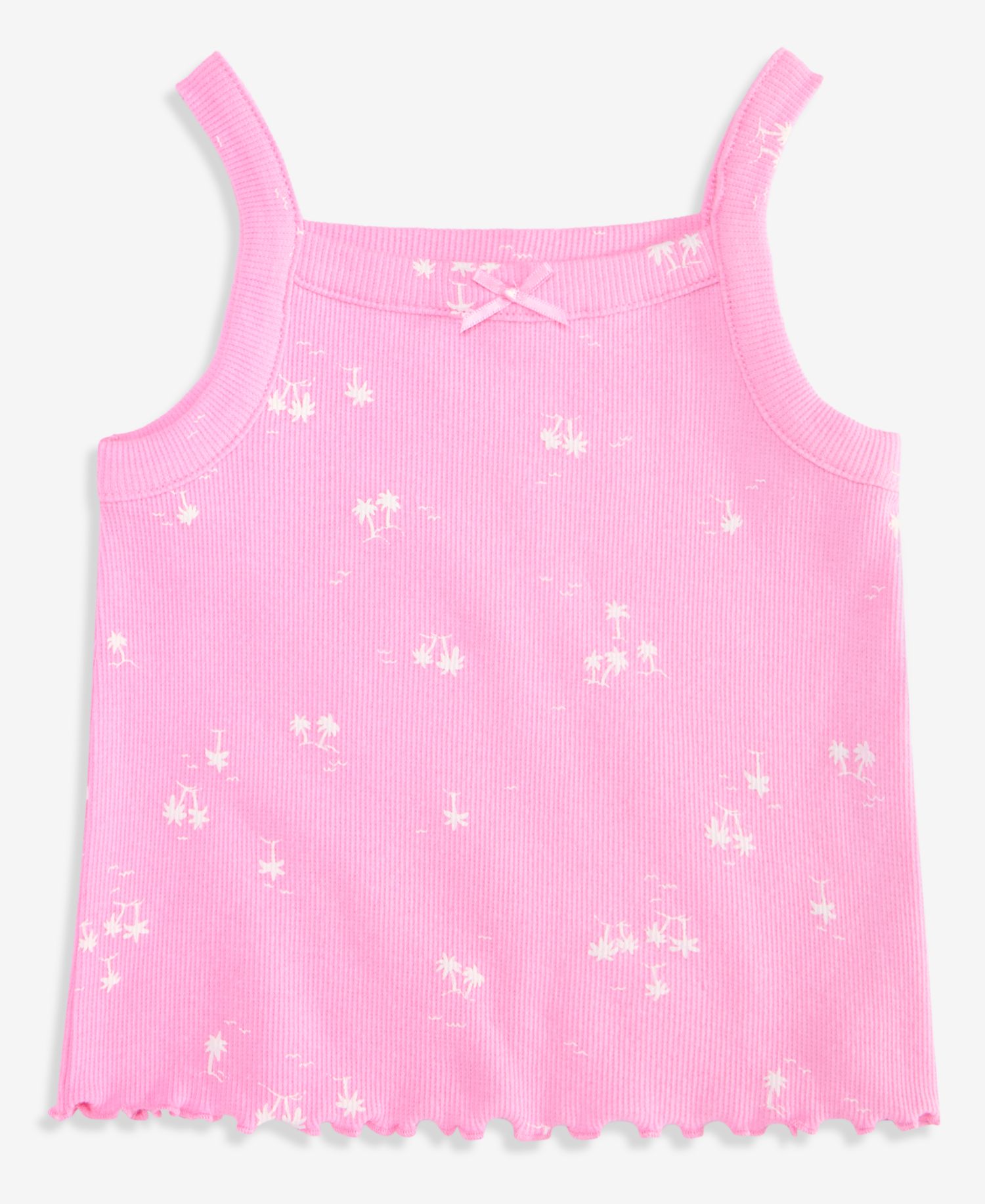 Baby Girls' Mix & Match Palm-Print Sleeveless Top