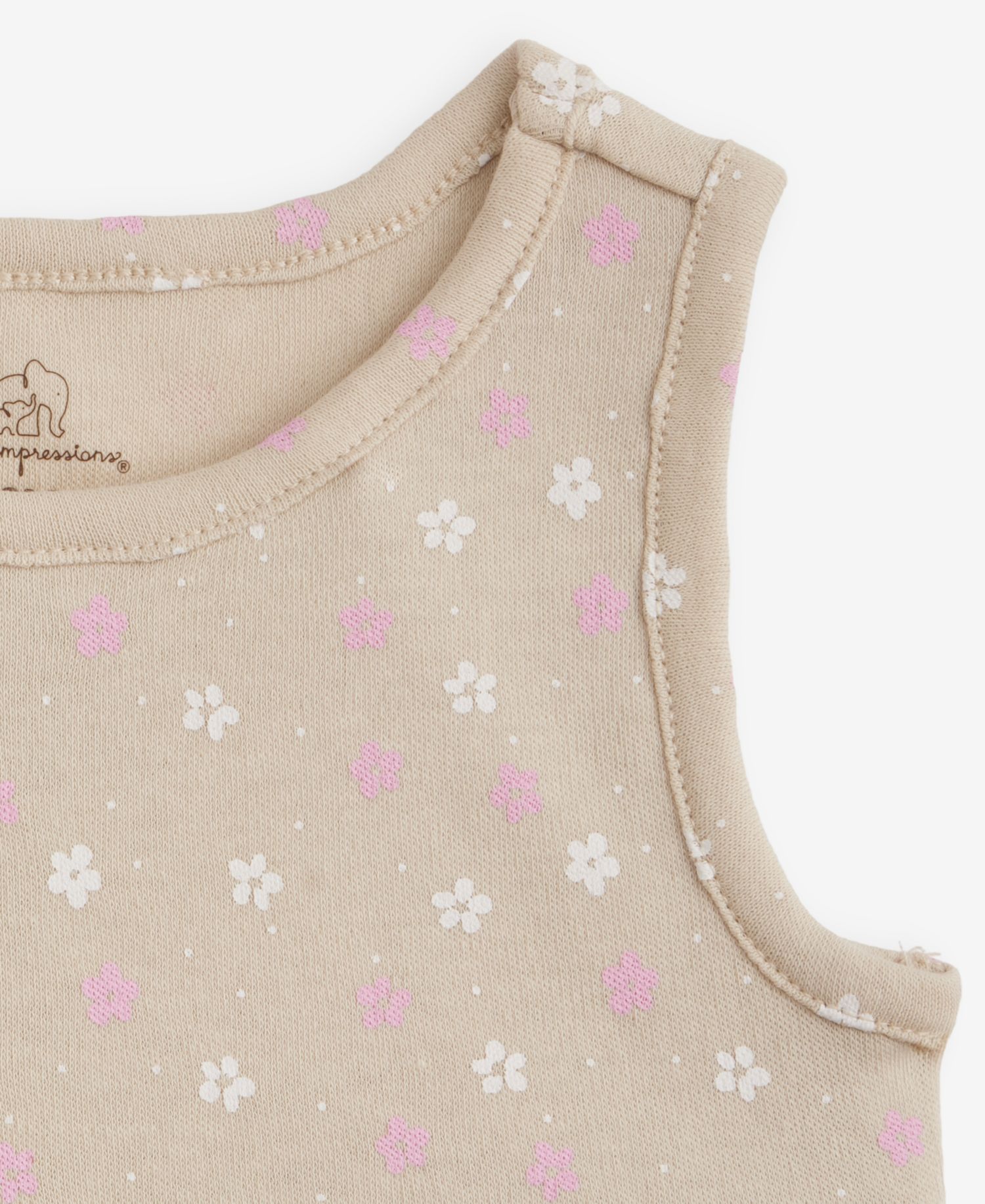 Baby Girls' 0M-24M Ditsy Floral-Print Dress