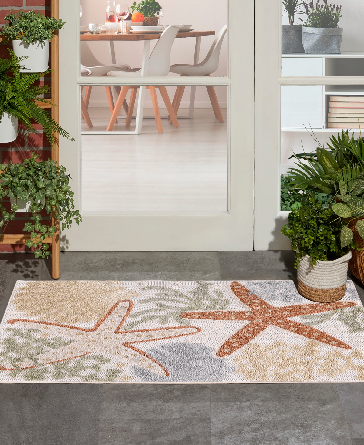 Nourison Home Aloha ALH24 2'8"x4' Area Rug