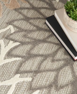 Aloha ALH05 7'10" x 7'10" Round Outdoor Area Rug