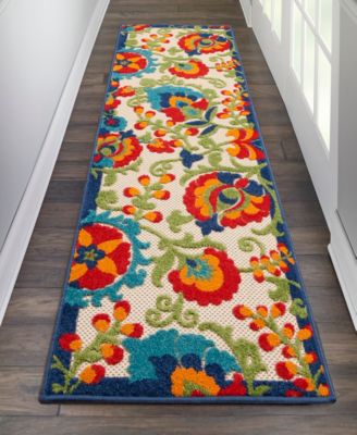 Aloha ALH17 2' x 6' Runner Rug