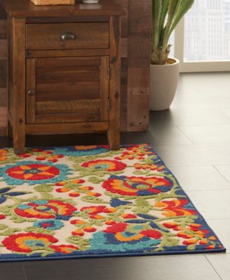Aloha ALH17 2'8" x 4' Outdoor Area Rug
