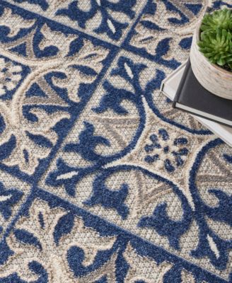 Aloha ALH34 7'10"x7'10" Round Area Rug