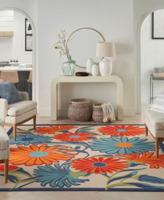 Aloha ALH33 3'6"x5'6" Area Rug