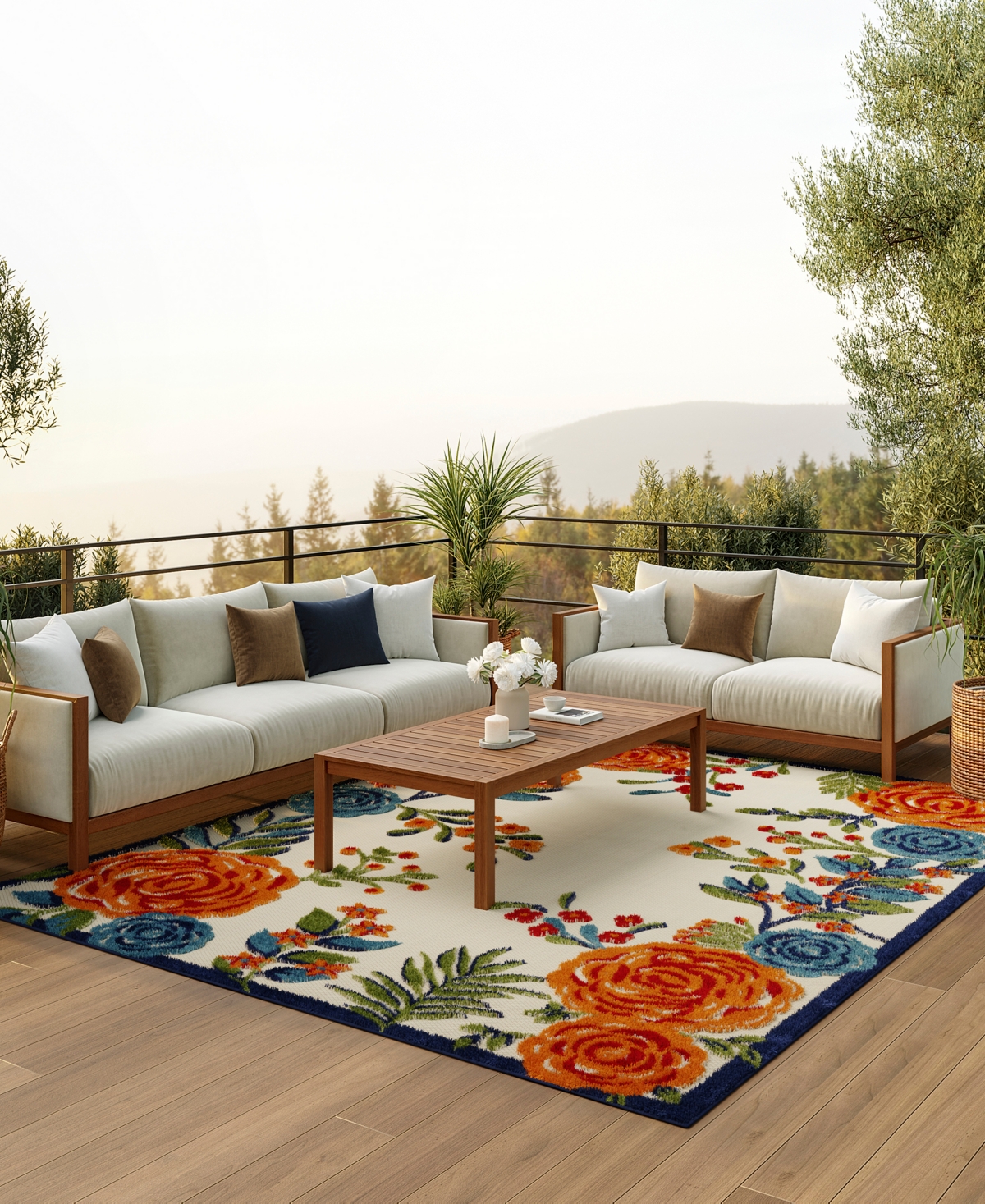 Nourison Home Aloha ALH32 7'x10' Area Rug