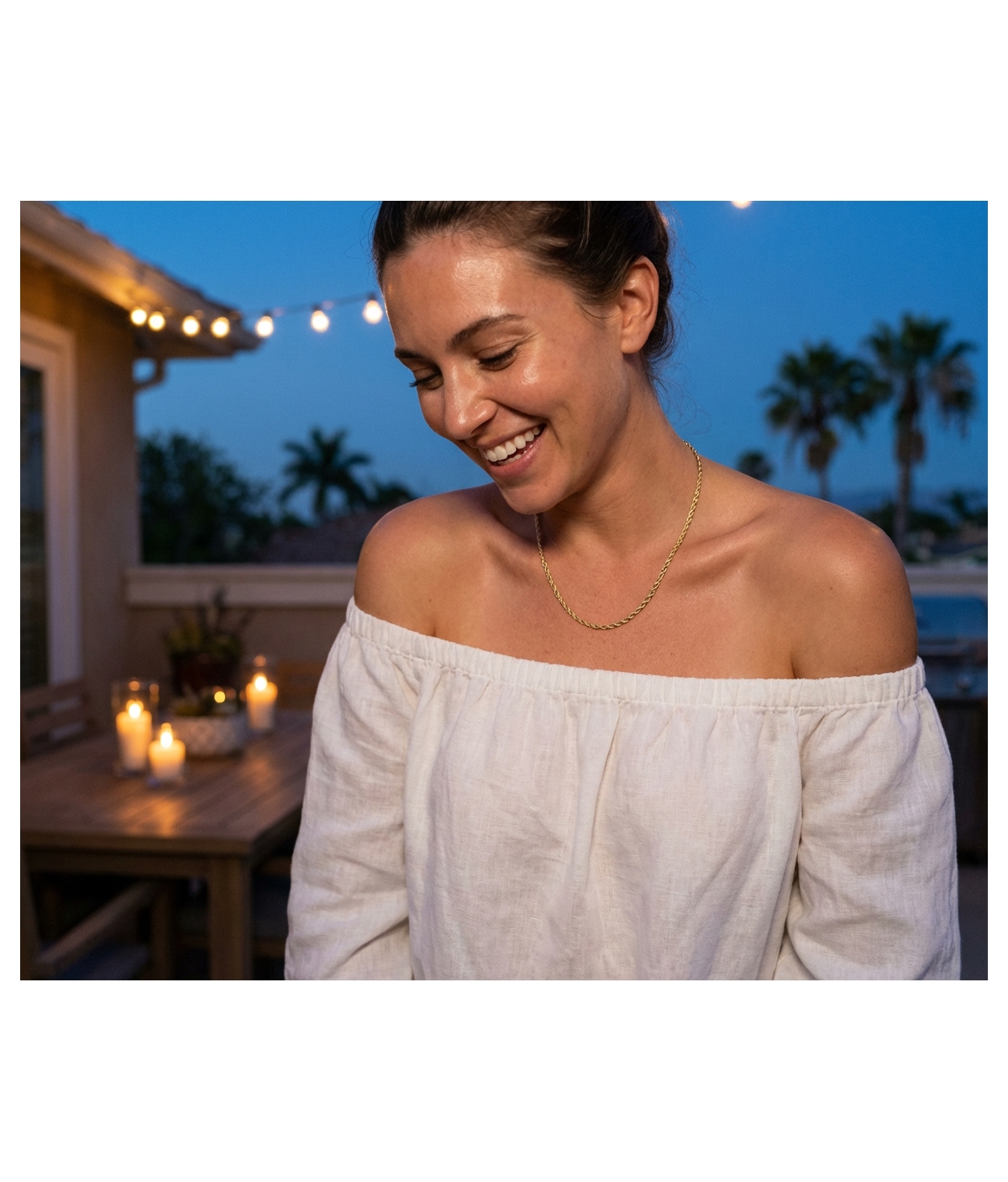 Bling Jewelry Solid Strong Yellow 10K Gold Twist Cable Rope Chain Necklace Nickel-Free 3MM 18 Inch