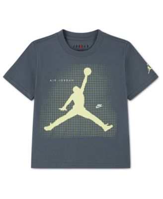 Boys' 4-7 Jumpman Grid Blur Crewneck T-Shirt