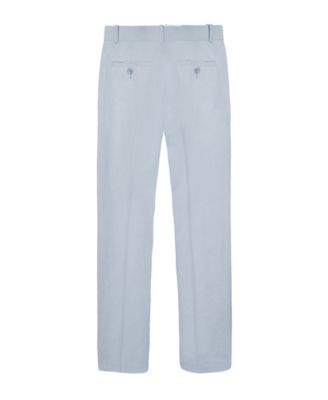 Boys' 8-20 Tri-Blend Linen Zip Closure Suit Pants