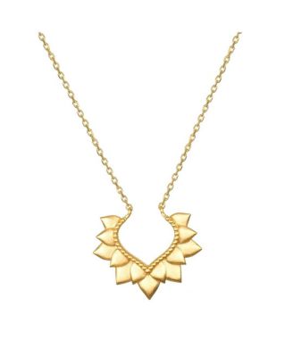 Blooming Love Lotus Motif Necklace