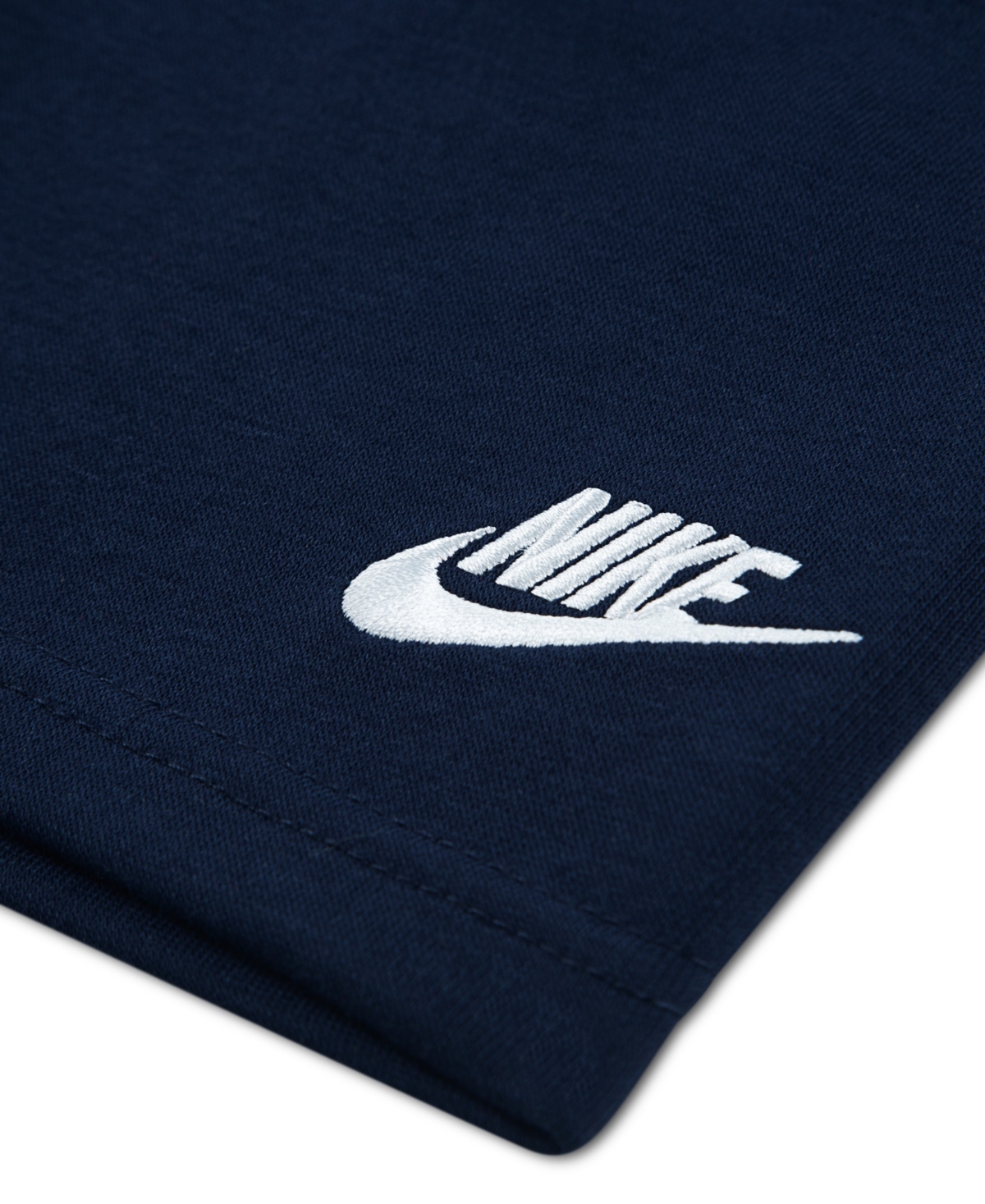 Nike Toddler Boys' 2T-4T Striped Short-Sleeve T-Shirt and French Terry Shorts, 2-Piece Set