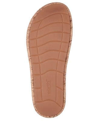 Women's Slatal Leather Platform Footbed Sandals