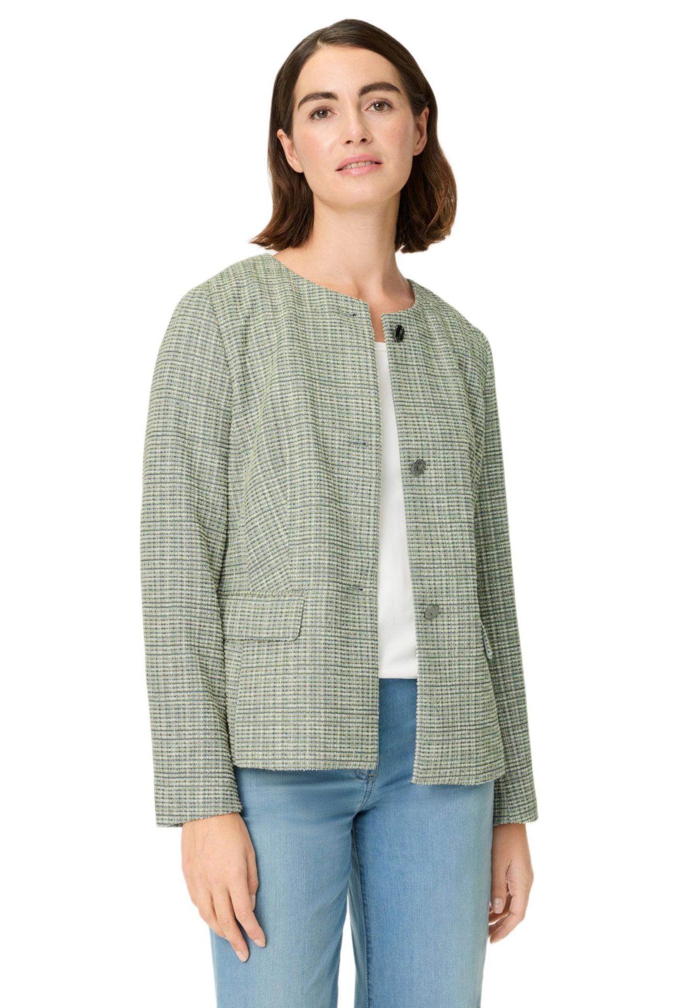 Женская куртка Olsen Collarless — фото 1